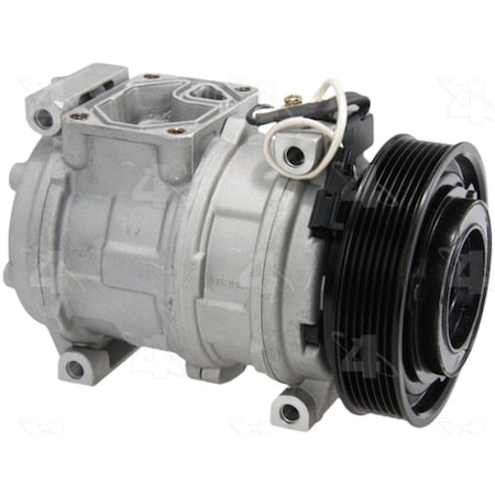 Four Seasons Jeep:New Denso 10Pa17C W/Clutch 58390